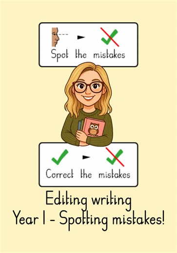 Empowering Year 1 Writers: Editing Skills Unleashed