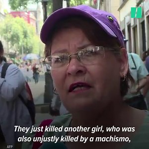 523K views · 252 shares | Thousands of women protested Mexico’s rampant femicide after a 19-year-old was found murdered by her cab driver. | HuffPost | Facebook