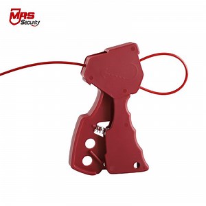 [Hot Item] Adjustable Economical Stainless Steel Cable Wire Safety Lockout Loto Cable Lock