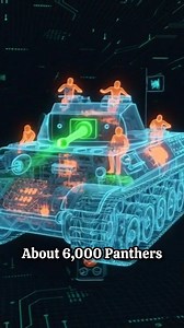 The engineering marvel that changed history The Panther Tank. Designed to counter the Soviet T-34, the Panther Tank was a masterpiece of military engineering. With its sloped 80mm frontal armor and the lethal 75mm KwK 42 gun, it was a game-changer on the Eastern Front. #WW2History #MilitaryHistory #3DAnimation #Engineering #ReelsFB | Ghost Battles