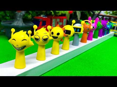 Incredibox Sprunki: Tunner|Pinki Sky| Simon| Vineria| Oren| Mr.Bot|Durple| Mr.Fun| Natural Find Toys
