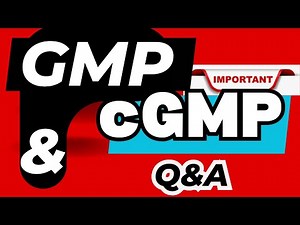 Interview Question Answers (QnA) PHARMA GMP, cGMP- FAQ Pharmaceutical Concept [2024] | PC [2025]