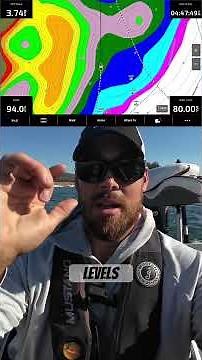 Garmin Navionics Vision+ updates contours in real time when you adjust the lake level offset 🌊