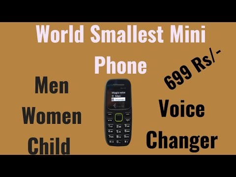 Foneme Mini20 and Mini30 Smallest Voice Changer Keypad Phone ll Unboxing ll Price ll Review