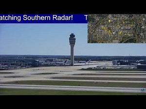 Atlanta Airport (KATL) Air Traffic | Real-Time Video Feed, Flight Tracking, & ATC | Southern Radar
