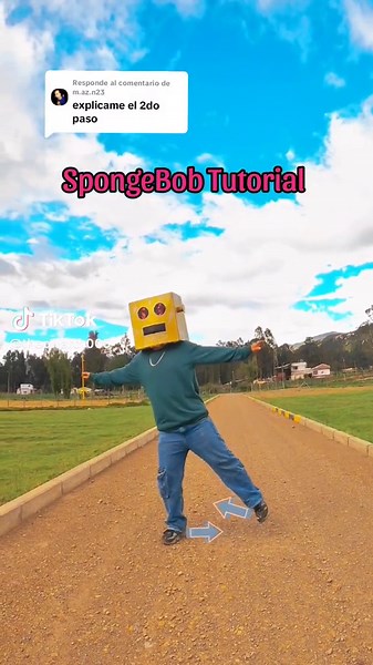 Respuesta a @m.az.n23 SpongeBob Shuffle . SpongeBob Tutorial #spongebobshuffle #shuffledance #tutorial #parati