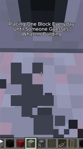 Placing One Block Everyday Until Someone Guesses What Im Building #minecraft #shorts