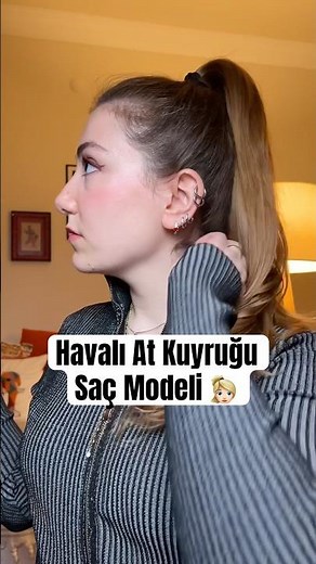 Simple but Stylish Ponytail Tutorial 👱🏻‍♀️ #hair #ponytail #hack #hairstyles