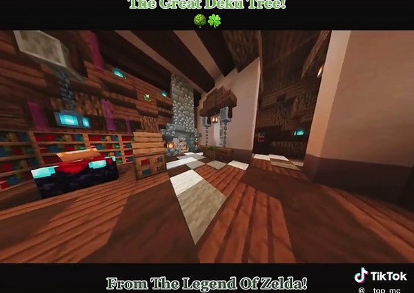 El Gran Árbol Deku en Minecraft: ¡Descubre la Construcción!