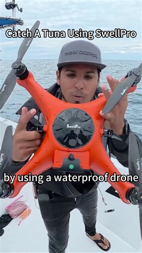 🎣🇲🇽 Drone Offshore Tuna Fishing Success! SwellPro’s Mexican distributor @seprofeimarine recently achieved a successful tuna catch during an offshore fishing trip using a SwellPro drone 🔥 Using aerial views, the drone helps locate tuna feeding zones without disturbing the fish, then delivers bait accurately into the core of the school. Anglers even use the drone to slow-drag bait, mimicking live prey to trigger strikes. Compared with traditional offshore methods, this means faster deployment,