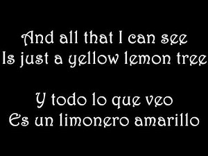 Lemon tree - Fool's Garden [ENG & ESP lyrics/letra]