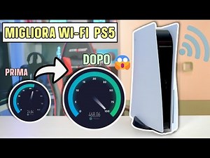 COME MIGLIORARE CONNESSIONE WIRELESS su PS5!