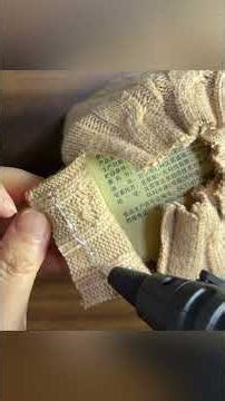 Recycle an Old Sweater to Vase #tips #diy #tricks