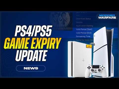 PS4/PS5 Game Expiry DRM Update