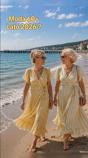 Moda na lato 2026 dla Pań 60+?Jak Ci się podoba?