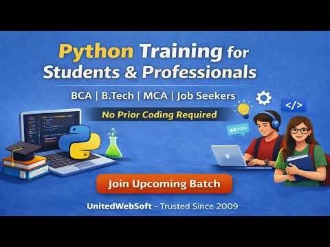 Python Training in Delhi by UnitedWebSoft
