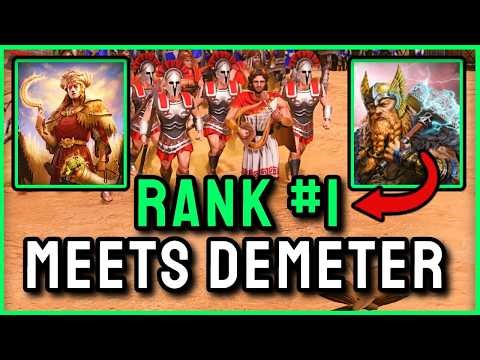 Can Demeter Beat Rank #1? (AoM Retold DLC Gameplay)