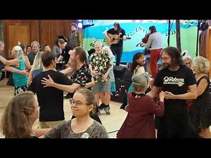 Contra Dancing to Engine Room at Epicenter Dance Weekend 2025 - Friday night