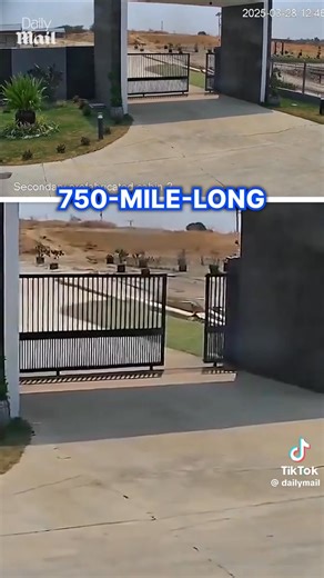Geologists tell us that the earth is constantly shifting as tectonic plates move and grind against each other. Basically the world is always changing and it is beautiful to hear about it but what about when you see it happen with your own eyes? That is what happened when the Myanmar earthquake struck on March 28 with this CCTV footage showing the ground moving suddenly and violently horizontally at a fault where two plates which are moving in different directions meet. The Sagaing Fault is over 