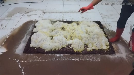 New methot against excessive dirty carpet satisfying carpet cleaning ASMR | Change Cleaning