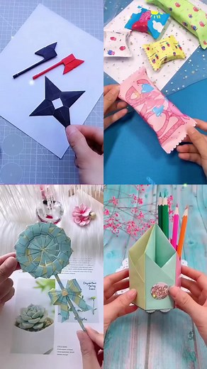 Easy Paper Crafts for Handmade Gifts - Fun DIY Origami Tutorial