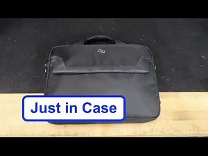 Using a laptop case for my Labradar chronograph