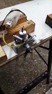 PAW 1.49cc diesel engine test run.