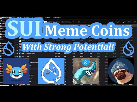 Deep Dive into 5 Sui Meme Coins with Upside Potential!