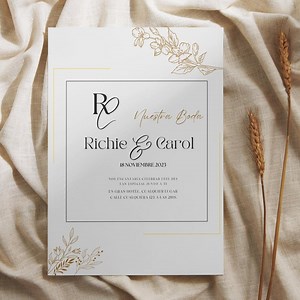 Editable, Interactive Wedding Invitation to Send via Social Media or Whatsapp - Etsy Canada