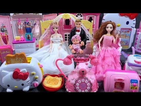 Big Surprise Doll Unboxing 🎀 | Cute Doll Accessories & Toys | Kids Fun Video 2025