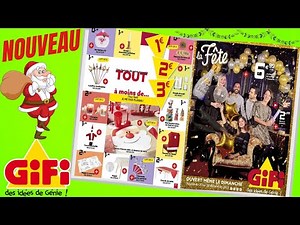 catalogue GIFI du 20 au 28 décembre 2022 💝 la Fête - FRANCE