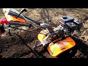 Motosapă O-mac MC 80 (8cai putere)+am întins Cuțitul la Plug