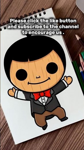 How to Draw Slappy Step by Step | Easy Horror Puppet Drawing Tutorial for Beginners