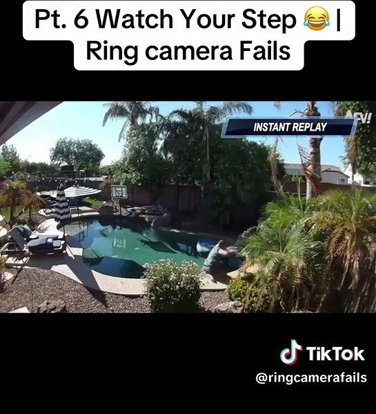 Now were did he think he was going? 😂😂😂 #explore #viral #ringcamerafails #repost