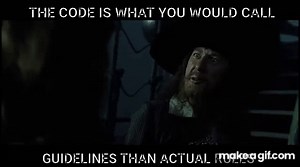 The Code is More Like Guidelines on Make a GIF