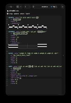 Coding Music but It’s Cyberpunk 🔵🟣 #codingmusic #cyberpunk2077 #synthwave #livecoding #shorts