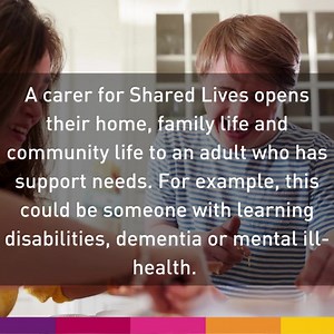 Join the heart of Shared Lives!  Anyone can apply to become a Shared Lives carer. Whether it's day support, short breaks, or long-term care, your compassion can make a world of difference. Email sharedlives@derby.gov.uk or visit our webpage to start your journey! | Derby City Council | Facebook
