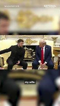 Zelenskyy offers wife's letter to first lady Melania Trump in Oval Office meeting