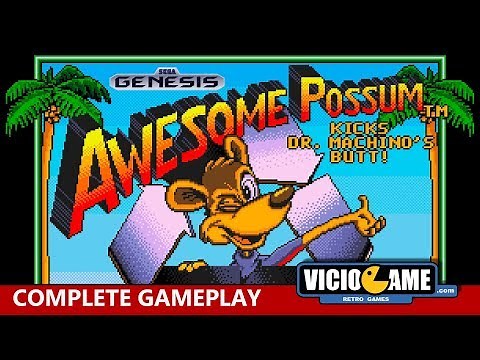 🎮 Awesome Possum (Mega Drive) Complete Gameplay