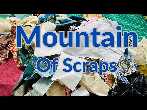 How I Organize my Fabric Scraps. Conquering Mount Scrapmore