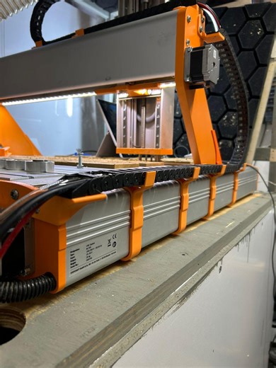 Drag Chain Upgrade for Stepcraft CNC M-series (printable). - Etsy UK