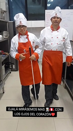 La inspiradora historia de Omar, el joven chef ciego