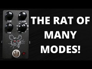 JHS Pedals PACKRAT "9 Mode" Distortion Pedal