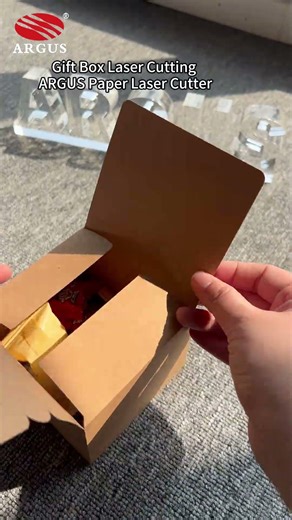 Gift Box Laser Cutting | ARGUS LASER Paper Cutting Machine