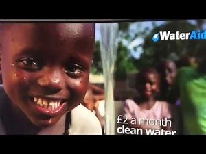 Water aid advert