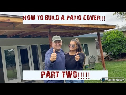 How to build a Patio Cover