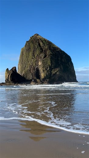 1K views · 1K reactions | This place rocks! 直 . #hallmarkresortcannonbeach #haystackrock #cannonbeachoregon #oceanviewhotel #oregoncoastgetaway | Hallmark Resort & Spa Cannon Beach | Facebook