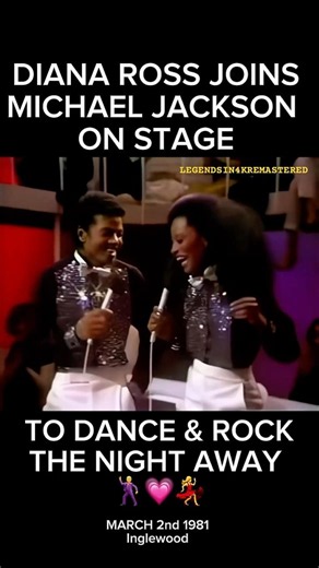 MICHAEL & DIANA ROSS LIVE DUET🕺💃#michaeljackson#dianaross#legends#queen#king#moonwalk#mj#michael