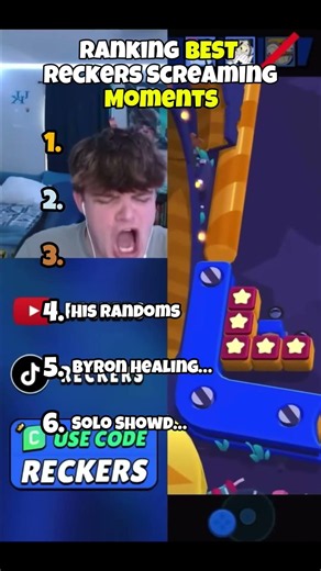 Ranking Best Reckers Screaming Moments