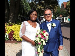 MARIAGE MIXTE FRANCO CONGOLAIS DE OLGA ELYNE ET PASCAL GATEBLED